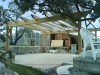 Mantenimiento de una pérgola de madera en Guadarrama