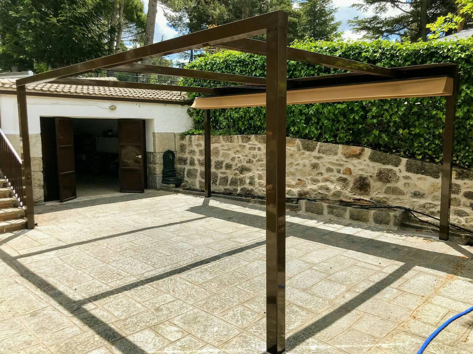 Instalación de Pérgola 120*120 en Alpedrete