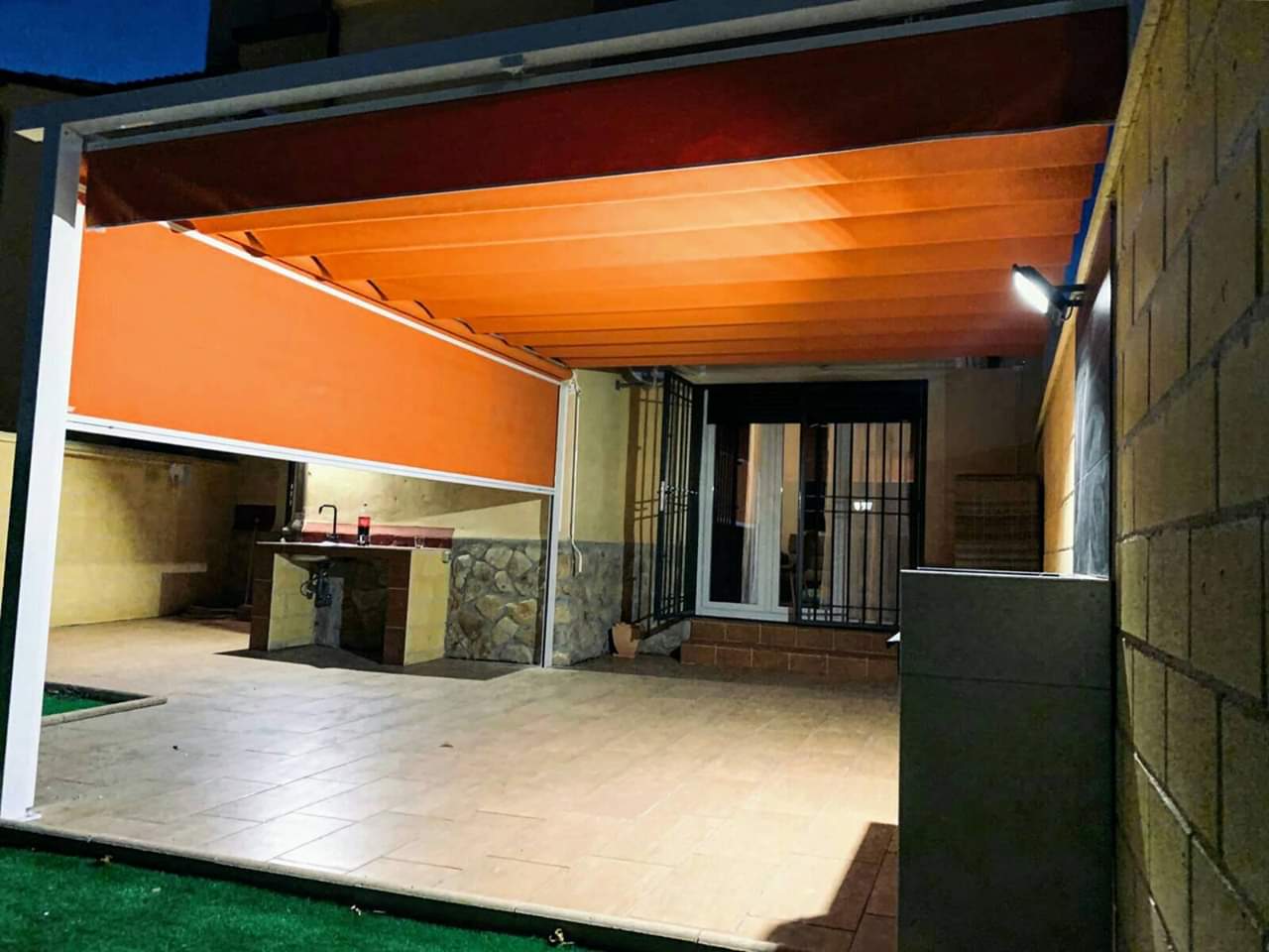 Instalación de Pérgola 90*96 y verticales en Guadarrama